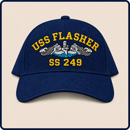 USS FLASHER SS-249 HAT approved boat mockup