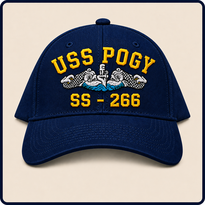 USS POGY SS-266 HAT approved boat mockup