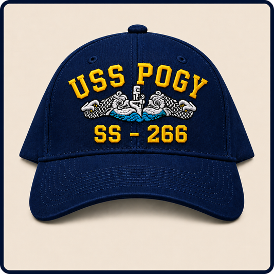 USS POGY SS-266 HAT approved boat mockup