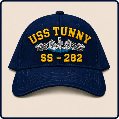 USS TUNNY SS-282 HAT approved boat mockup