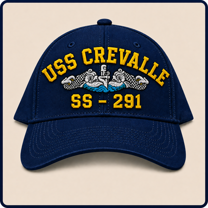 USS CREVALLE SS-291 HAT approved boat mockup