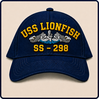 USS LIONFISH SS-298 HAT approved boat mockup