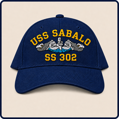 USS SABALO SS-302 HAT approved boat mockup