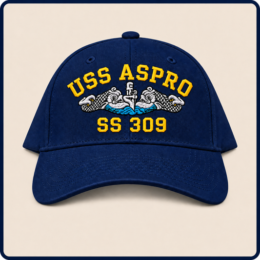 USS ASPRO SS-309 HAT approved boat mockup