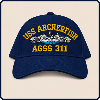 USS ARCHERFISH AGSS-311 HAT approved boat mockup