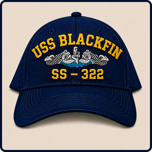 USS BLACKFIN SS-322 HAT approved boat mockup