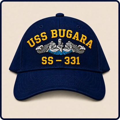 USS BOGARA SS-331 HAT approved boat mockup