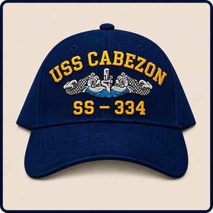 USS CABEZON SS-334 HAT approved boat mockup