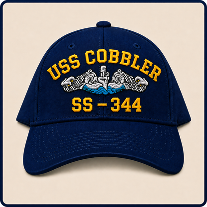 USS COBBLER SS-344 HAT approved boat mockup