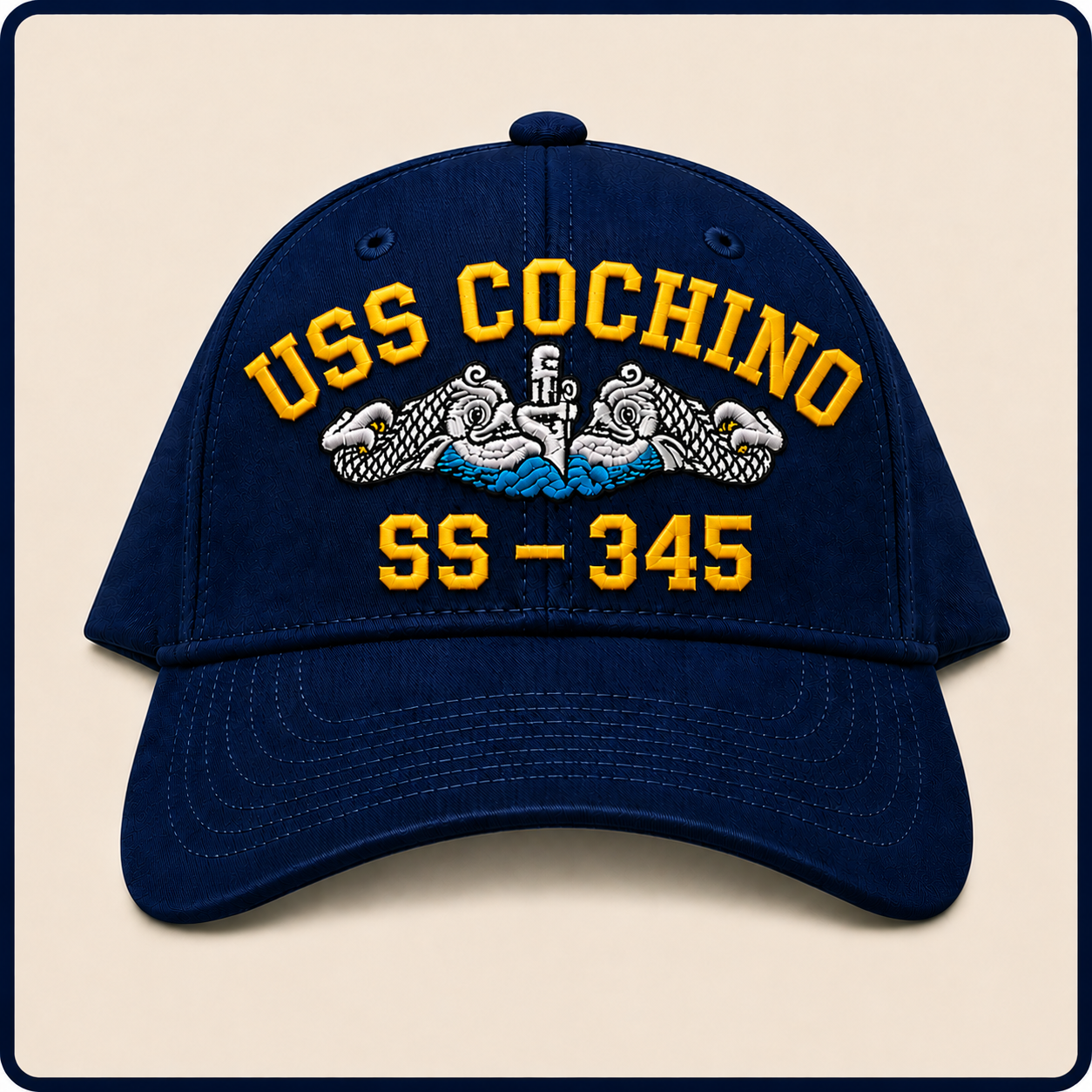 USS COCHINO SS-345 HAT approved boat mockup
