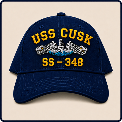 USS CUSK SS-348 HAT approved boat mockup