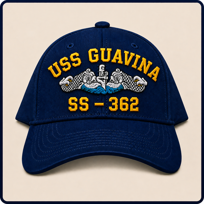 USS GUAVINA SS-362 HAT approved boat mockup