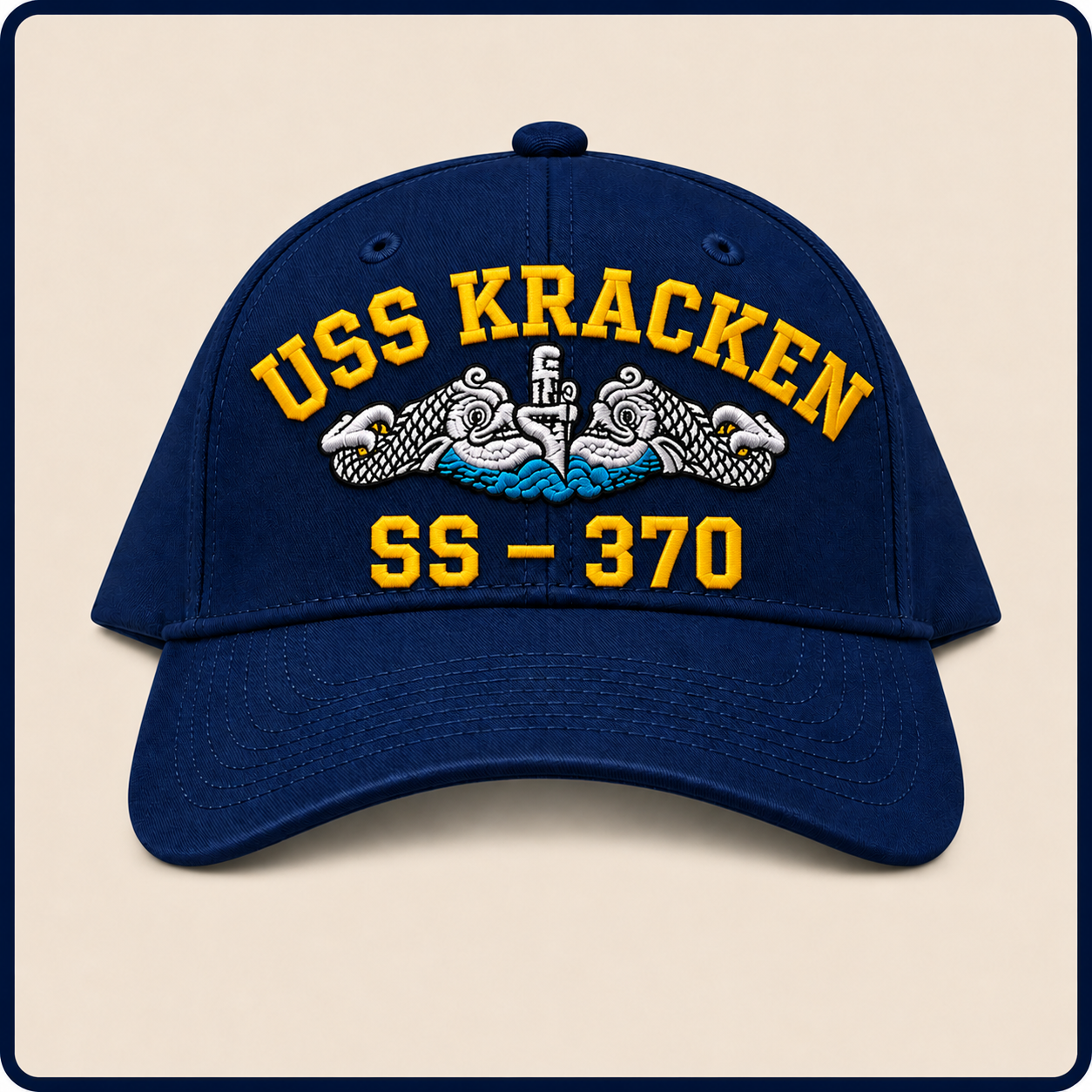 USS KRACKEN SS-370 HAT approved boat mockup