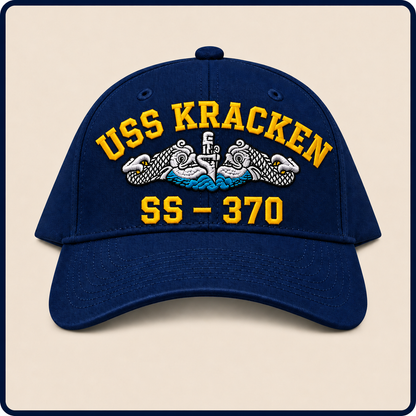 USS KRACKEN SS-370 HAT approved boat mockup