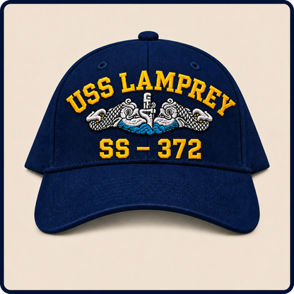 USS LAMPREY SS-372 HAT approved boat mockup
