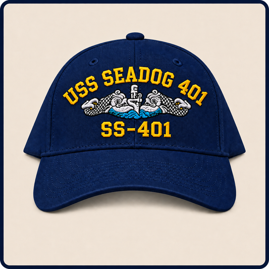 USS SEADOG SS-401 HAT approved boat mockup