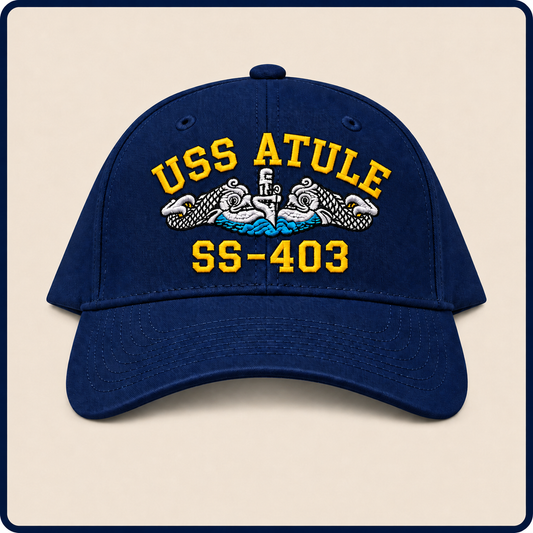 USS ATULE SS-403 HAT approved boat mockup
