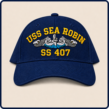 USS SEA ROBIN SS-407 HAT approved boat mockup