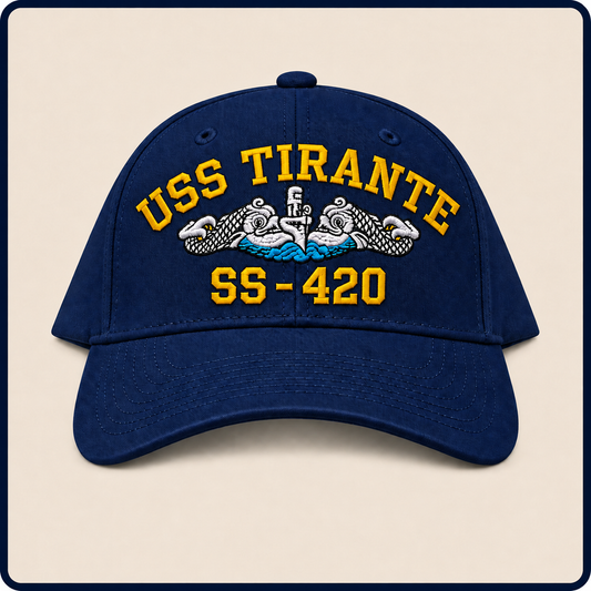 USS TIRANTE SS-420 HAT approved boat mockup