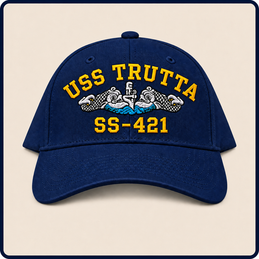 USS TRUTTA SS-421 HAT approved boat mockup