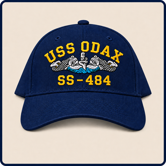 USS ODAX SS-484 HAT approved boat mockup