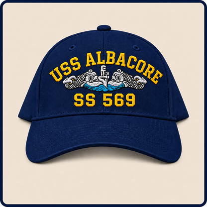 USS ALBACORE SS-569 HAT approved boat mockup
