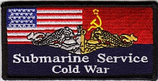 Submarine Service Cold War Flags PATCH