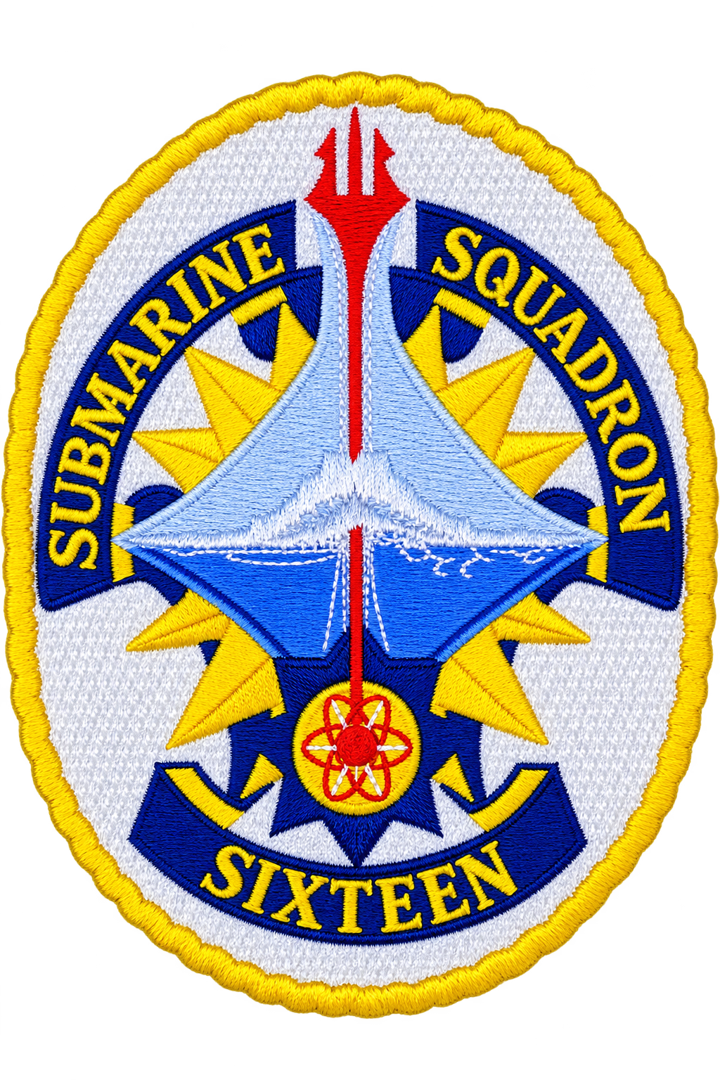 SUBMAIRNE SQUADRON SIXTEEN / SUBRON 16 PATCH