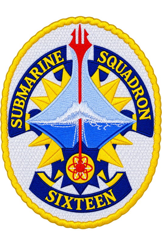SUBMAIRNE SQUADRON SIXTEEN / SUBRON 16 PATCH