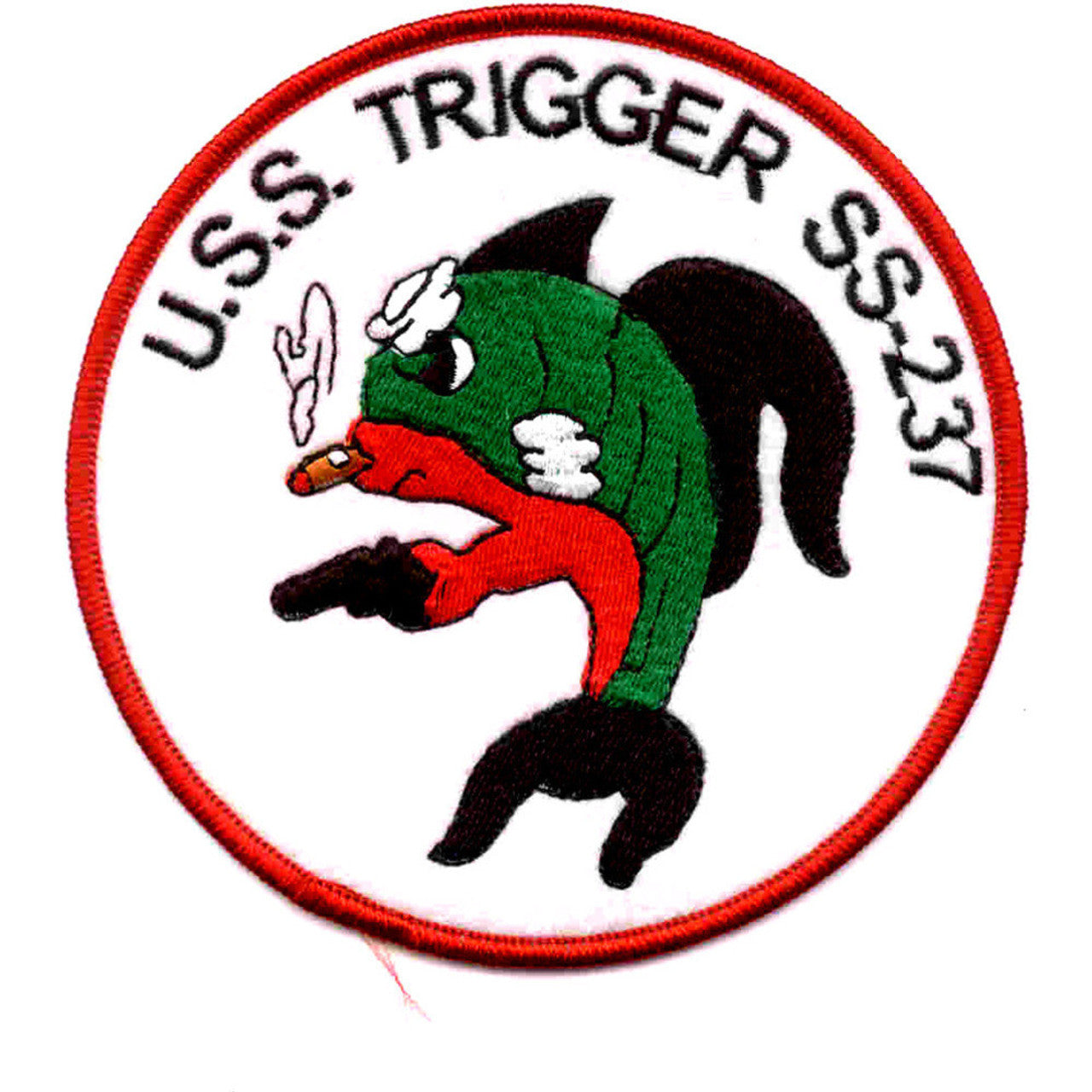 USS TRIGGER SS 237 PATCH