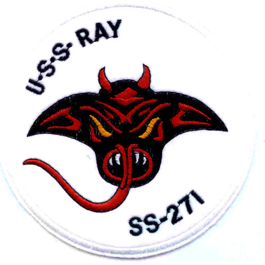 USS RAY SS 271 PATCH