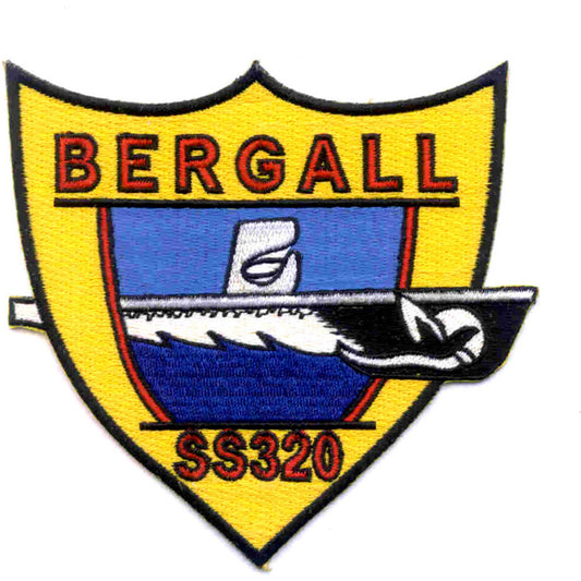 USS BERGALL SS 320 PATCH