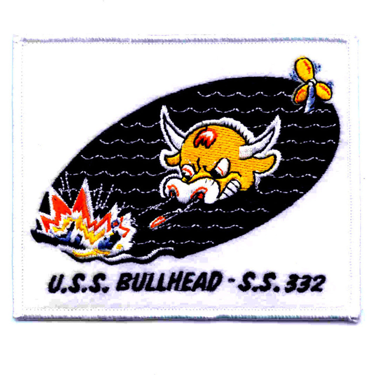 USS BULLHEAD SS 332 PATCH