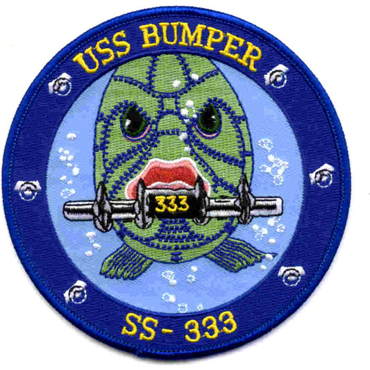 USS BUMBER SS 333 PATCH