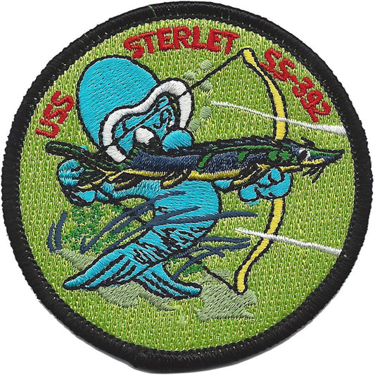 USS STERLET SS 392 PATCH