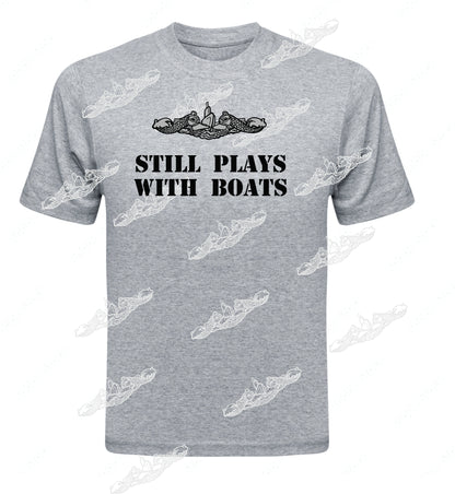 Still Plays With Boats TEXT & Dolphins  : Clothing