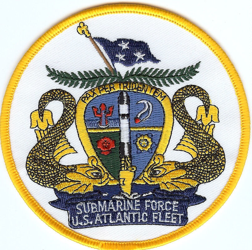 Submarine Force US Atlantic Fleet  SUBLANT PATCH