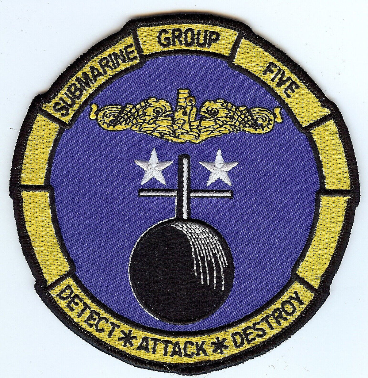 SUBMARINE GROUP FIVE / SUBGRU 5 PATCH – SUBVEST.com