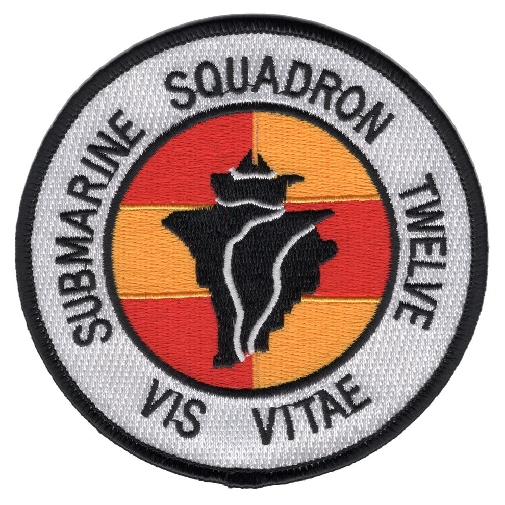 SUBMARINE SQUADRON TWELVE / SUBRON 12 PATCH – SUBVEST.com