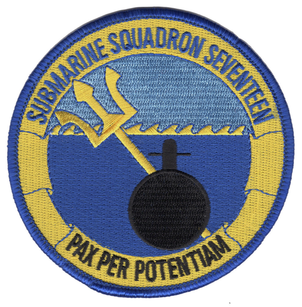 SUBMARINE SQUADRON SEVENTEEN / SUBRON 17 PATCH – SUBVEST.com
