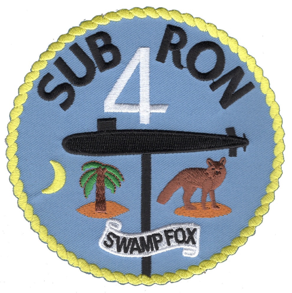 SUBMARINE SQUADRON FOUR / SUBRON 4 PATCH – SUBVEST.com