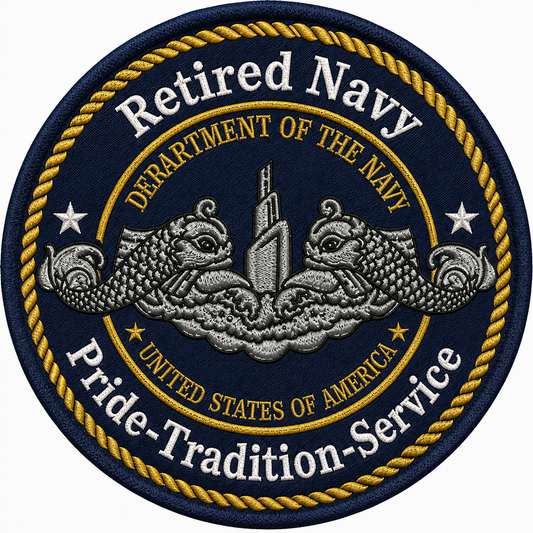 RETIRED Navy DECAL/STICKER