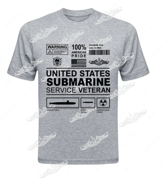 Warning Label For Submariners ; Clothing