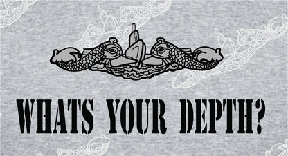 What's Your Depth? TEXT & Dolphins : Clothing