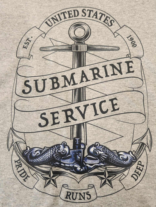 Submarine Service Oval Crest T-shirt