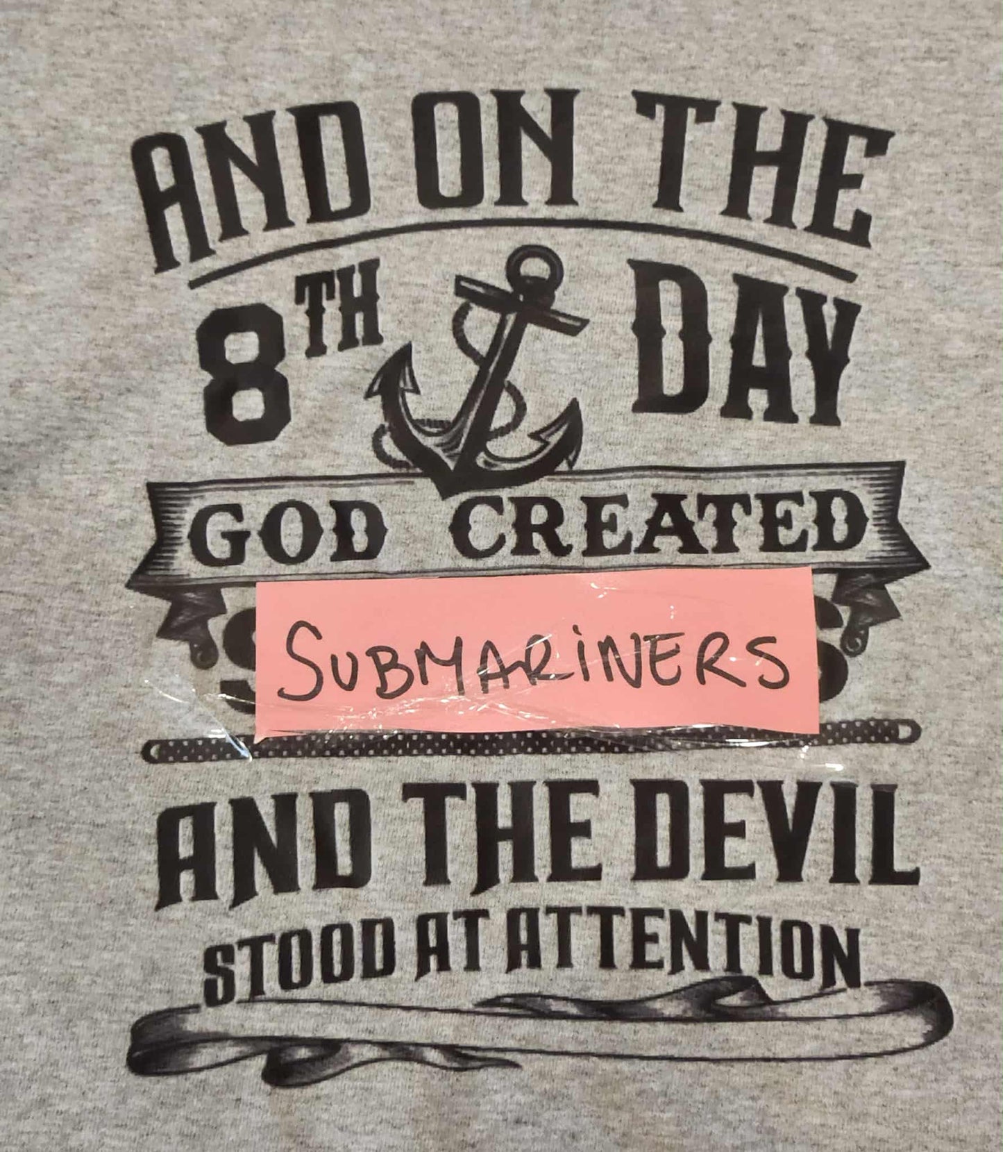 And On The 8th Day God Created Submariners T-Shirt