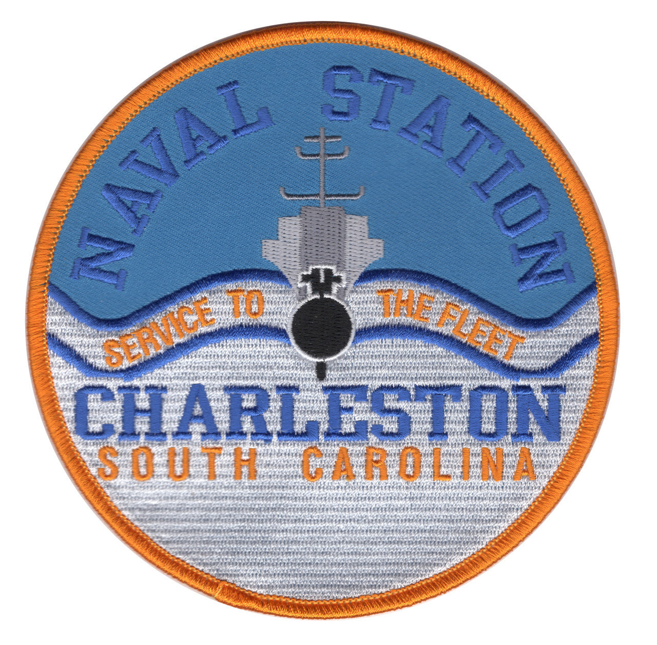 NAVAL STATION CHARLESTON COMMAND PATCH