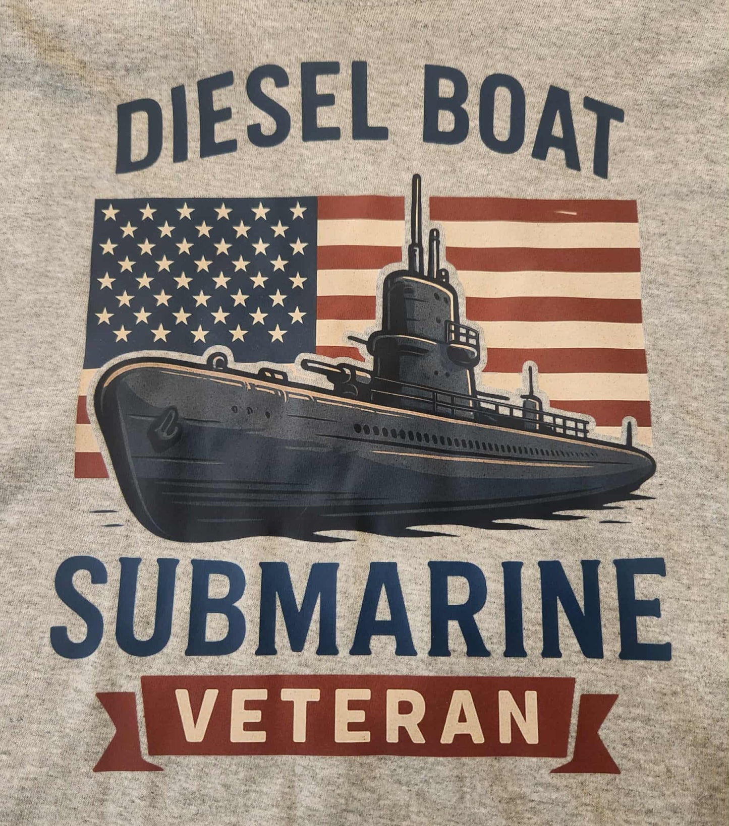 Diesel Boat Submarine Veteran T-Shirt