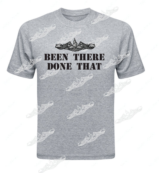 Been There Done That Text & Dolphin : Clothing