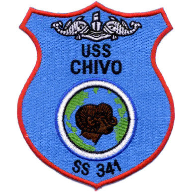 USS Chivo SS 341 PATCH Crest